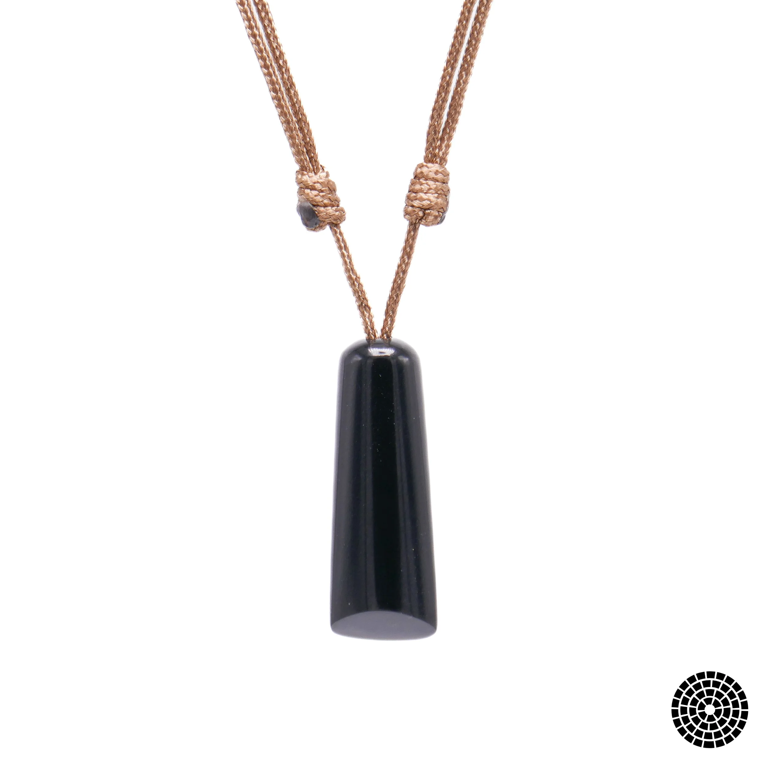 Wyoming Black Nephrite Jade Pendant — California Jade Carvings